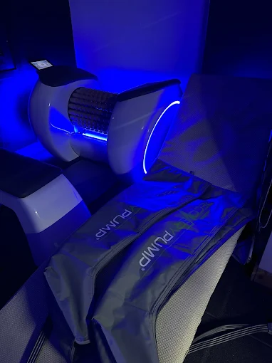 Recover Pump compression system in the recovery room