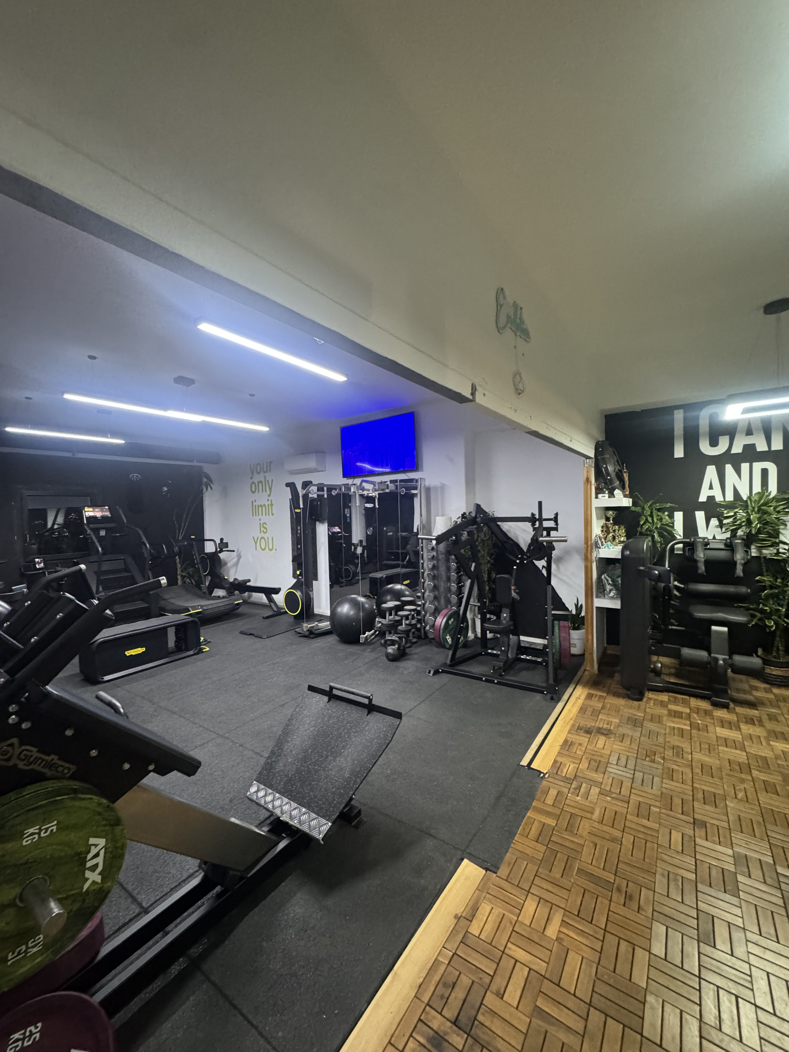 Virtual Gym training space